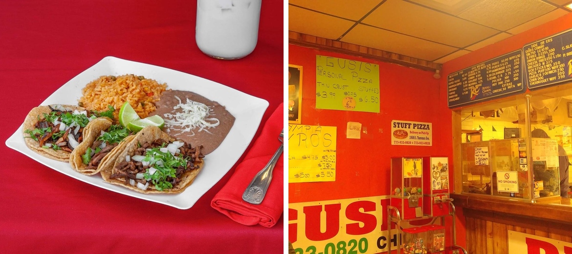 Gusis Restaurant Menu